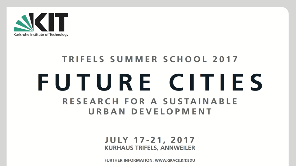 Plakat Trifels Summer School 2017